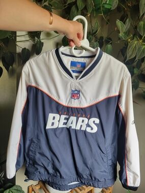 Reebok NFL Team Apparel Pullover - White & Navy